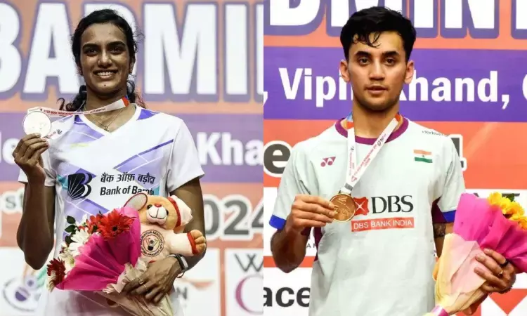 PV Sindhu and Lakshya Sen