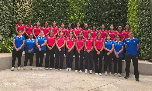 Indian womens hockey team leaves for Junior Asia Cup in Muscat, Oman
