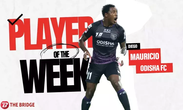 ISL Player of the Week: Diego Mauricio, Odisha FCs Brazilian maestro