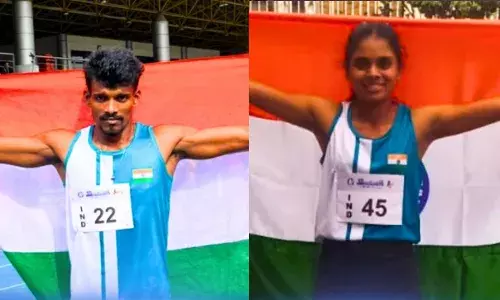 Asia-Pacific Deaf Games: Vinith, Sameeha clinch gold medals in track