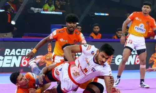 Pro Kabaddi League: Gagan Gowda leads UP Yoddhas to crucial win over Puneri Paltans