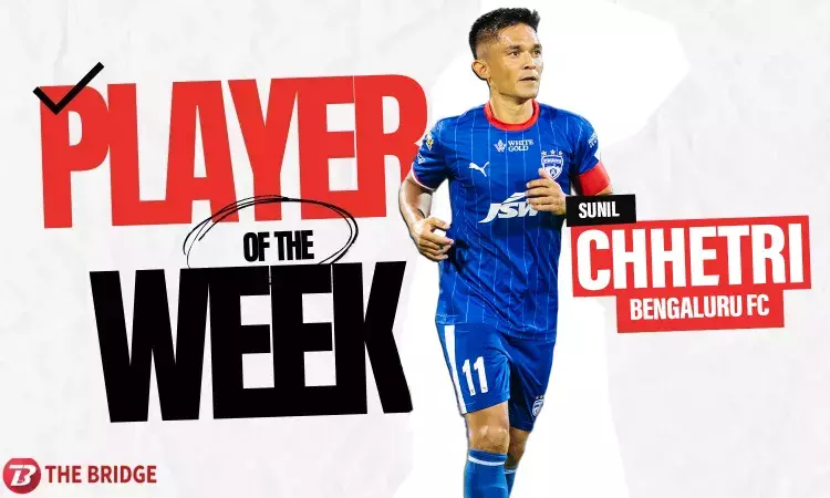 ISL: Player of the Week - Ageless Sunil Chhetri casts a spell