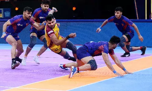 Naveen’s super 10 seals Dabang Delhi win, Bengal & UP play out 31-31 tie