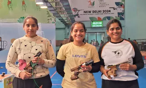 Riya Shirish stuns top field to clinch 25m pistol shooting national title
