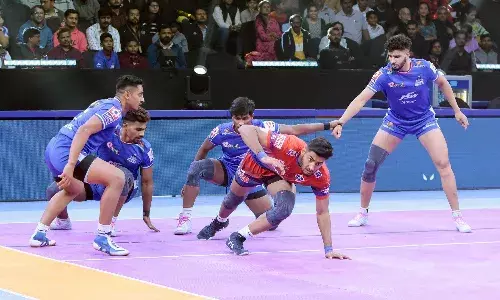 PKL: UP Yoddhas beat Haryana Steelers; Jaipur Pink Panthers’ playoff hopes alive