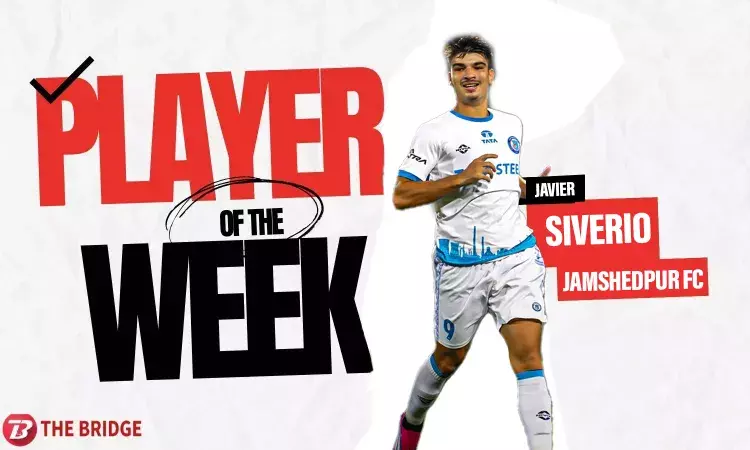 ISL: Player of the Week - Siverio, Jamshedpur FCs Man of Steel