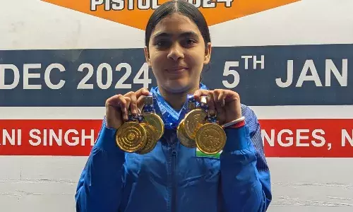 Shooting Nationals: Teenager Suruchi wins triple crown in 10m pistol