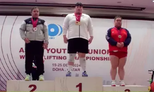 Asian Y&J Weightlifting Cships: Martina Devi wins three medals