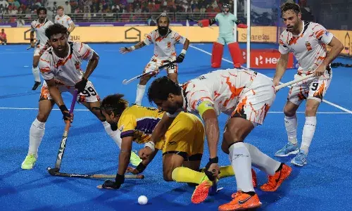 HIL: Shrachi Rarh Bengal Tigers edge past Hyderabad Toofans - Highlights