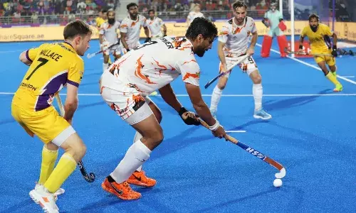 HIL: Rarh Bengal Tigers beats Hyderabad Toofans to go to the top of the table
