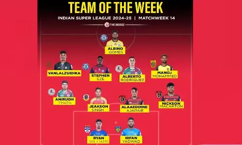 ISL: Indian players rule team of the week for Matchweek 14