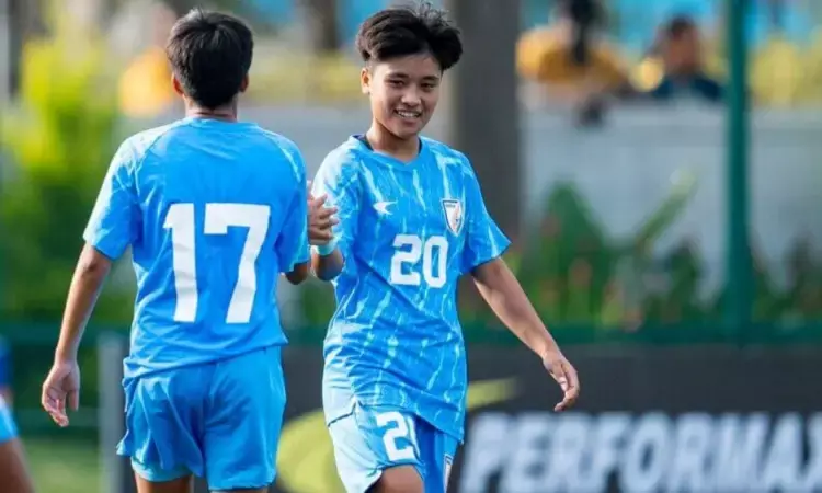 FIFA Friendly: Lhingdeikim scores four goals as India mauls Maldives FIFA Friendly: Lhingdeikim scores four goals as India mauls Maldives