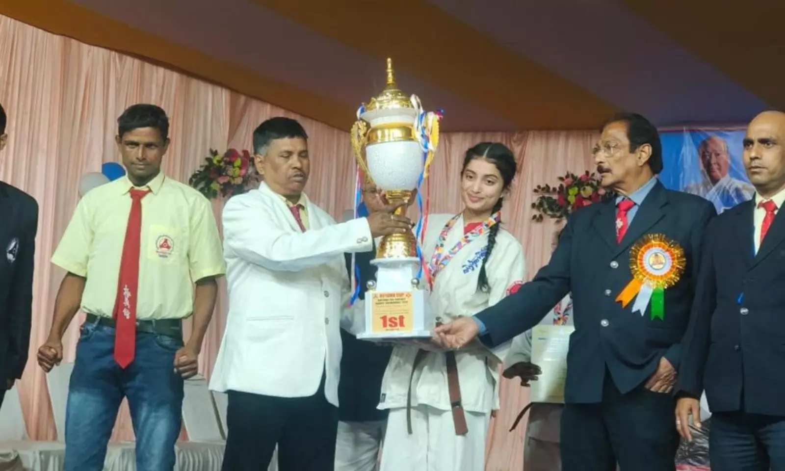 Rishika Banerjee becomes youngest champion in national full contact karate