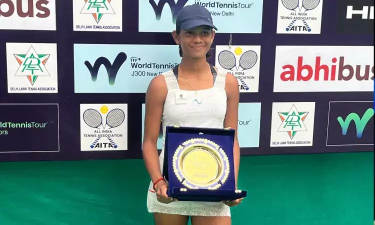 Tennis: Maaya Rajeshwaran wins ITF Junior girls singles title in Delhi