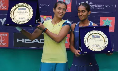 Ankita Raina wins ITF W50 doubles title in New Delhi