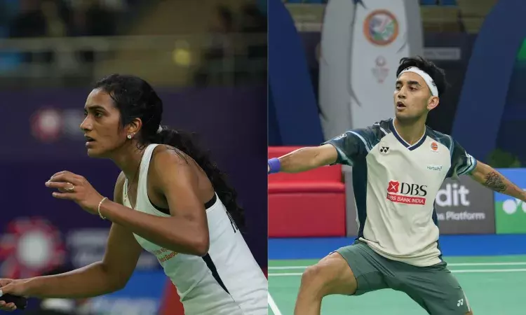 PV Sindhu, Lakshya Sen PV Sindhu, Lakshya Sen