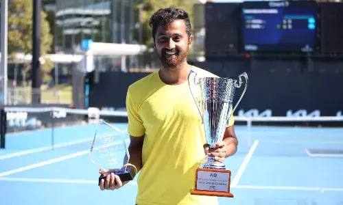 Indias Prithvi Sekhar wins back-to-back Australian Open Deaf Cships title Indias Prithvi Sekhar wins back-to-back Australian Open Deaf Cships title