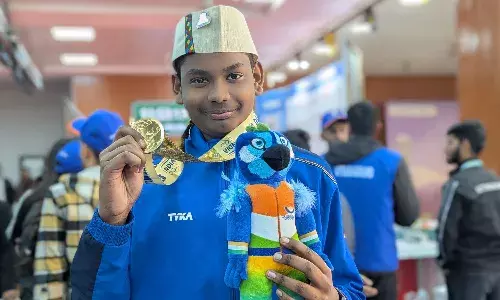 National Games: 15-year-old Jonathan sinks Olympic medallist Sarabjot to win 10m air pistol National Games: 15-year-old Jonathan sinks Olympic medallist Sarabjot to win 10m air pistol