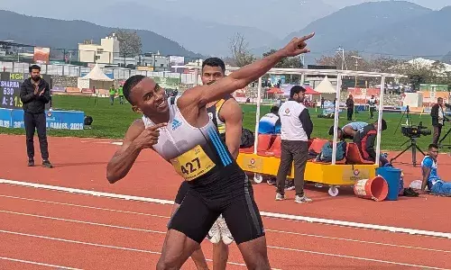 National Games 2025 Athletics: Animesh Kujur wins gold, Sawan Barwal sets 10,000m record