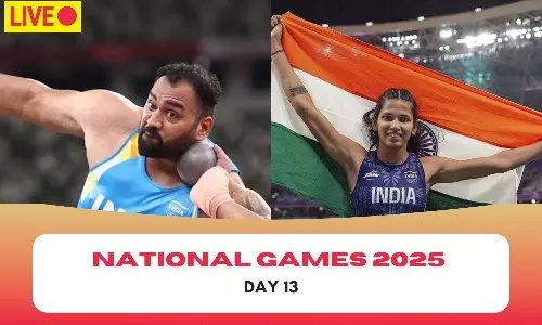National Games 2025, Day 13: Tajinder wins gold, Dev Meena sets NR - Highlights