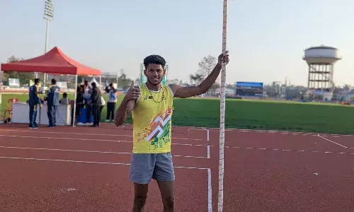 National Games 2025: Dev Meena breaks pole vault national record
