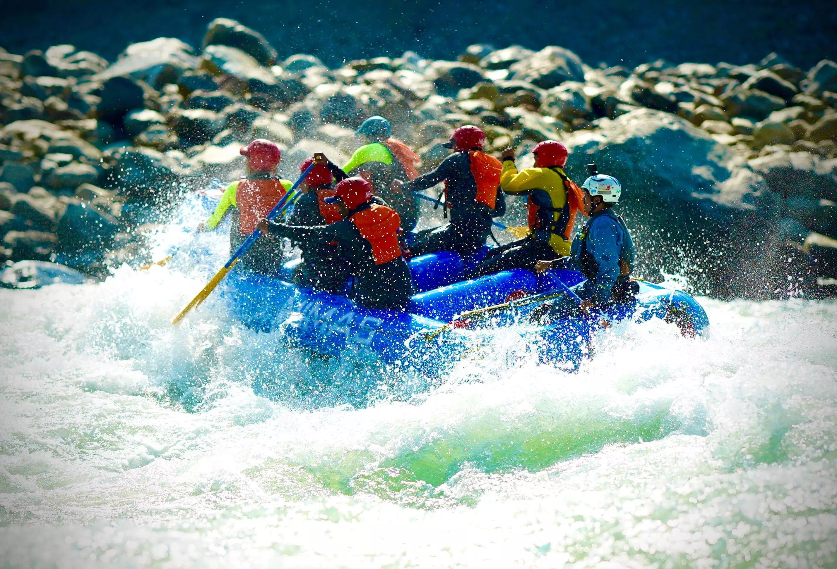 The team navigated dangerous Class 5, 4 plus and Class 4 rapids on the Brahmaputra River, known as Siang in Arunachal Pradesh, for four days and faced multiple flips. (Photo credit: NIMAS)