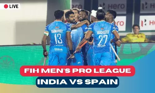 India takes on Spain in the FIH Pro League