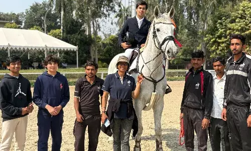 Tejas Dhingra defends National Cship crown at NEC Show Jumping 2024-25