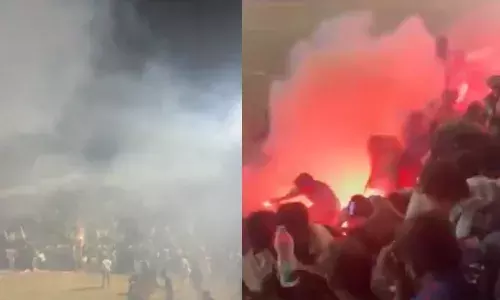 Fire accident at sevens football match in Kerala injures 25