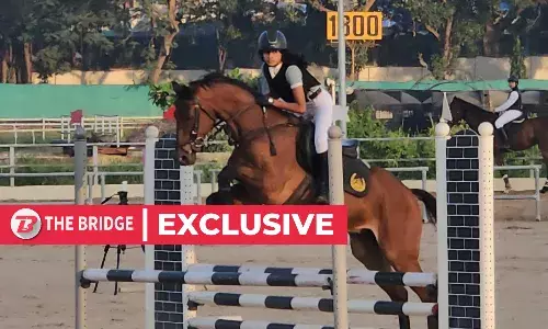 Stasya Pandya, showjumping