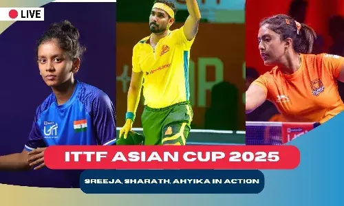 ITTF Asian Cup 2025: Sreeja loses; Sharath, Manav, and Harmeet win - Highlights