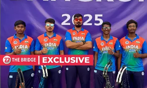 Indian U21 mens compound archery team shatters world record