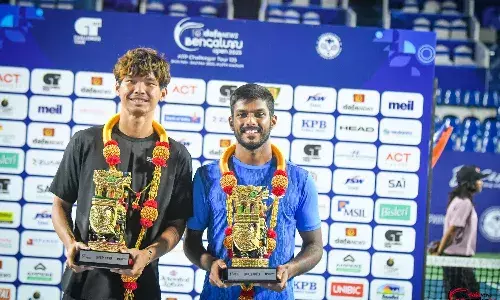 Bengaluru Open 2025: Top seeds Chandrasekar, Ho Win doubles title