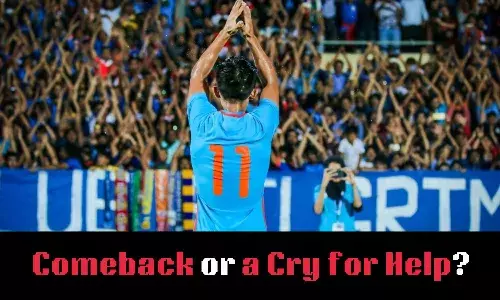 Goal drought or striker drought: What forced Sunil Chhetris retirement u-turn?