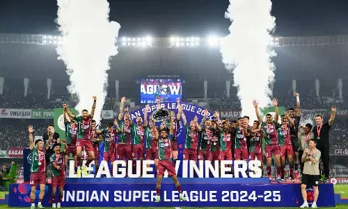 ISL: Mohun Bagan Super Giant finish league stage unbeaten at home, lift ISL league shield ISL: Mohun Bagan Super Giant finish league stage unbeaten at home, lift ISL league shield