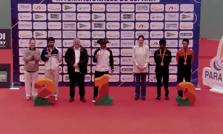 India bags 21 medals at Spanish Para Badminton International 2025 – II