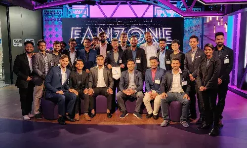 GISB students at the Premier League Fan Zone