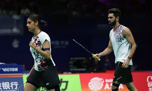 Badminton Asia Cships: Indian campaign ends as Tanisha-Dhruv exit in quarters Badminton Asia Cships: Indian campaign ends as Tanisha-Dhruv exit in quarters
