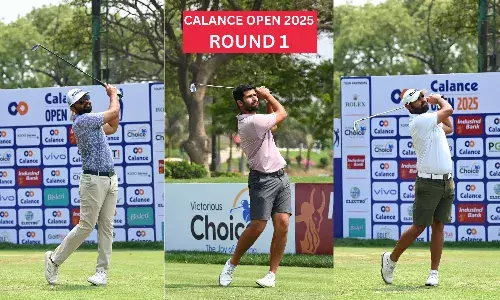 Calance Open 2025, Pukhraj Singh Gill, Tapendra Ghai, Honey Baisoya Calance Open 2025, Pukhraj Singh Gill, Tapendra Ghai, Honey Baisoya