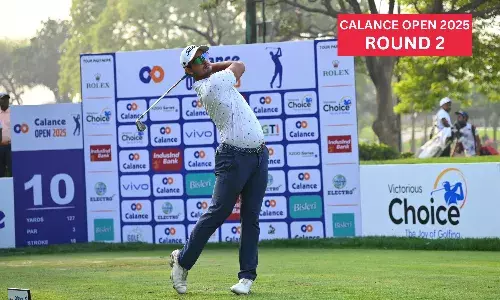 Calance Open 2025, Kshitij Naveed Kaul, New Delhi, Qutab Golf Course Calance Open 2025, Kshitij Naveed Kaul, New Delhi, Qutab Golf Course