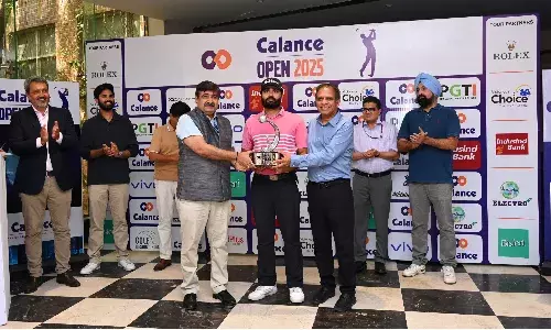 Calance Open 2025, Tapendra Ghai Calance Open 2025, Tapendra Ghai