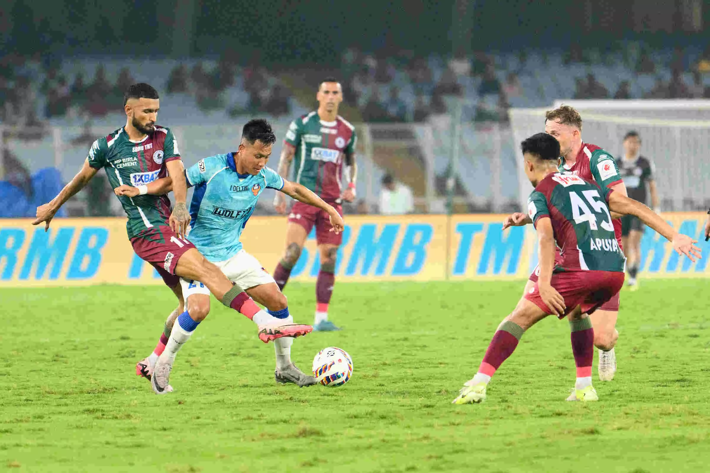Mohun Bagan Super Giant vs FC Goa (Photo credit: FSDL) Mohun Bagan Super Giant vs FC Goa (Photo credit: FSDL)