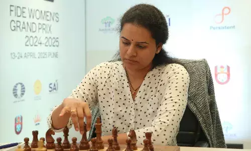 Koneru Humpy at 2025 FIDE Womens Grand Prix in Pune