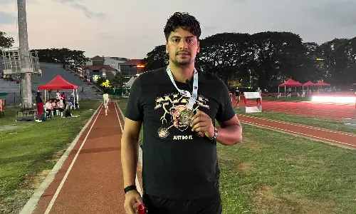 Federation Cup Day-4: Praveen Chithravel breaches Commonwealth Games mark-Highlights Federation Cup Day-4: Praveen Chithravel breaches Commonwealth Games mark-Highlights