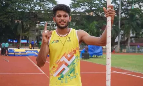 Driven up a pole at airports and trains, Dev Meena vaults into the record books