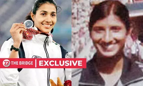 Anju Bobby George and Mercy Kuttan