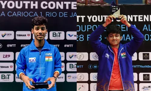 Ankur-Abhinandh win U19 boys doubles title at WTT Youth Star Contender Bangkok