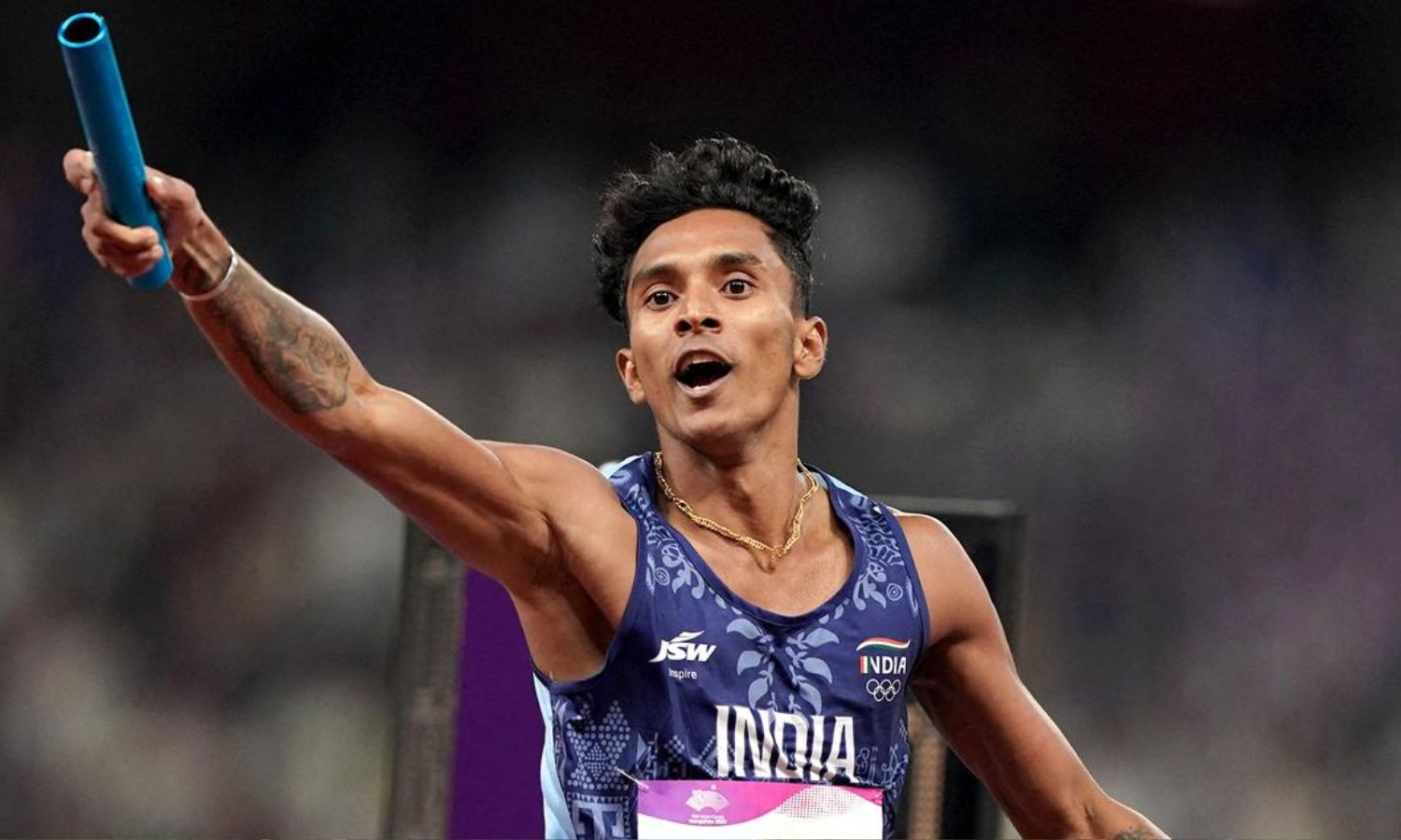 Rajesh Ramesh and Vithya Ramraj strike gold at Indian Open Athletics 400m Rajesh Ramesh and Vithya Ramraj strike gold at Indian Open Athletics 400m