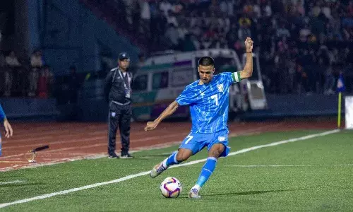Captain Shami Singamayum scored the winning penalty for India in the 2025 SAFF U19 Championship Final against Bangladesh