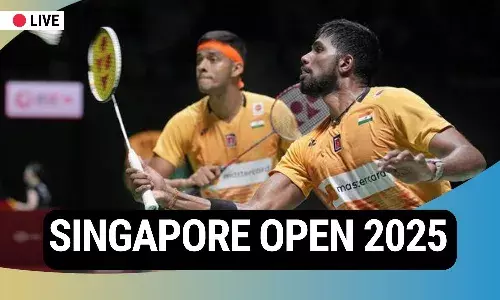 Singapore Open 2025: Satwik-Chirag in men’s doubles semifinal -  HIGHLIGHTS